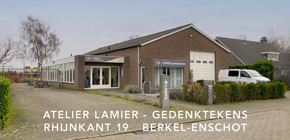 natuursteenbedrijf Lamier grafmonumenten en grafstenen in Tilburg/Berkel-Enschot
